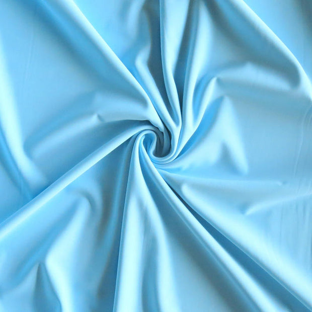 Light Blue Nylon Spandex Swimsuit Fabric