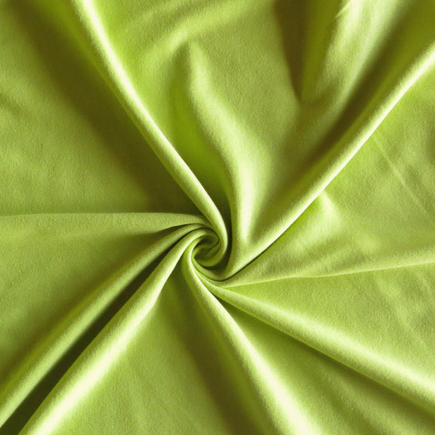 Limeade Cotton Interlock Fabric