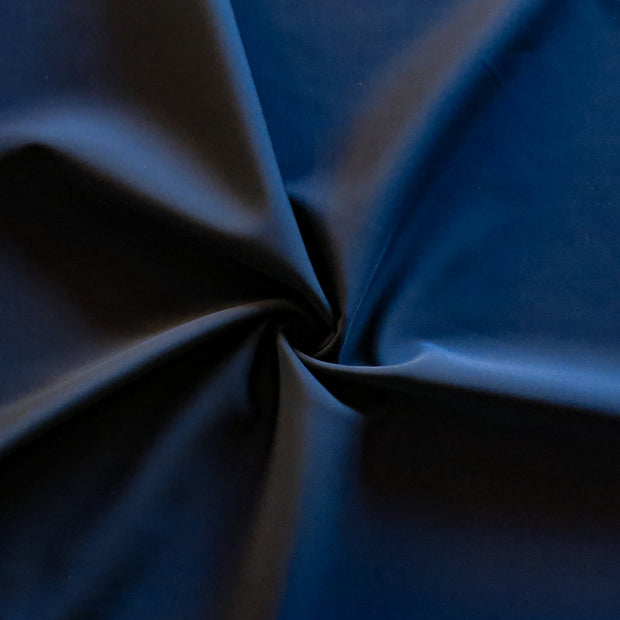 Carbon Midnight Navy Scuba Poly Lycra Tricot Fabric