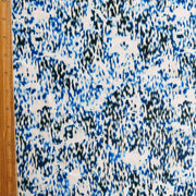 Mini Blue Molecular Nylon Spandex Swimsuit Fabric