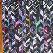 Olympus Multi Color Chevron Bands Poly Spandex Athletic Jersey Knit Fabric