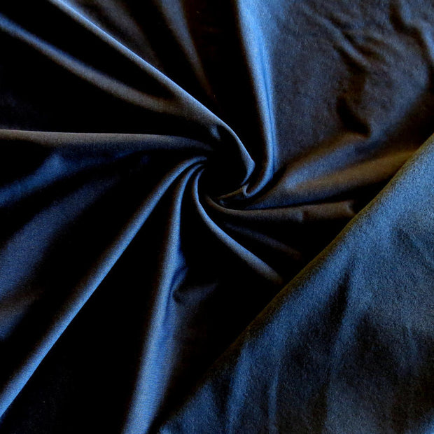 Nautical Navy Polartec Powerstretch Fleece Knit Fabric