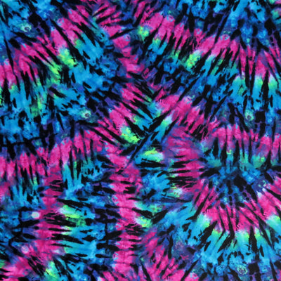 Neo Tie Dye Nylon Spandex Swimsuit Fabric