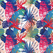 Neon Foliage Poly Spandex Swimsuit Fabric