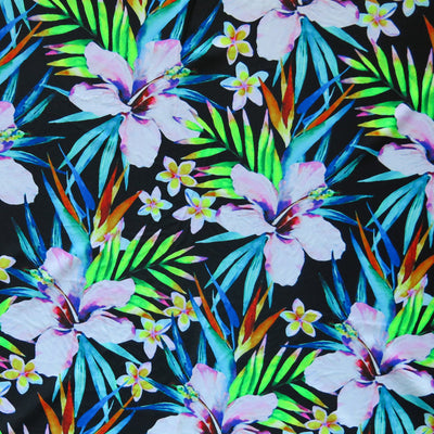 Neon Paradise Nylon Spandex Swimsuit Fabric