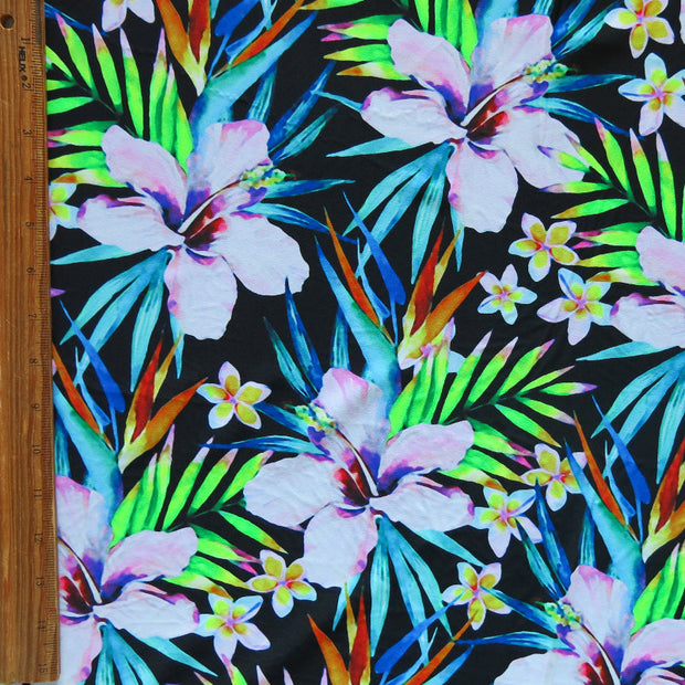Neon Paradise Nylon Spandex Swimsuit Fabric