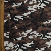 New Camo Brown Nylon Spandex Swimsuit Fabric