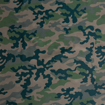 New Camo Green Nylon Spandex Swimsuit Fabric