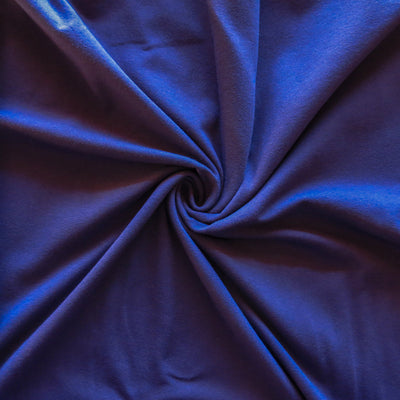 Dark Purple Cotton Lycra Jersey Knit Fabric