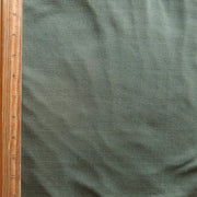Olive Green Striped Poly Spandex Brushed Back Jersey Knit Fabric - 31" Remnant