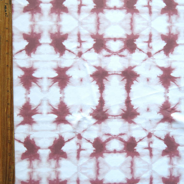 Olympus Blush Pink Tie Dye Poly Spandex Athletic Jersey Knit Fabric