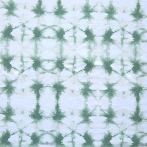 Olympus Fern Green Tie Dye Poly Spandex Athletic Jersey Knit Fabric