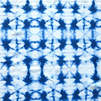 Olympus Indigo Blue Tie Dye Poly Spandex Athletic Jersey Knit Fabric