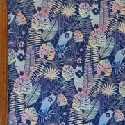 Pastel Tie Dye Jungle Recycled Nylon Spandex Swimsuit Fabric