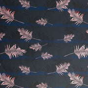 Peach Palm Stripes Poly Spandex Swimsuit Fabric