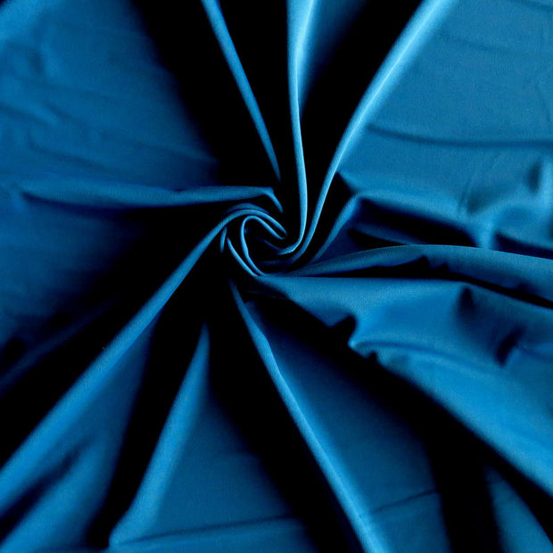 Peacock Blue Nylon Spandex Swimsuit Fabric