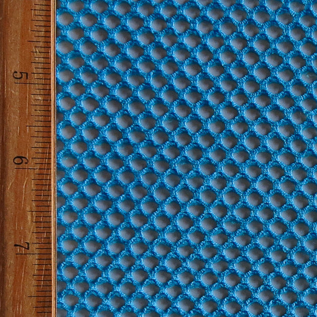 Peacock Diamond Nylon Spandex Mesh Fabric