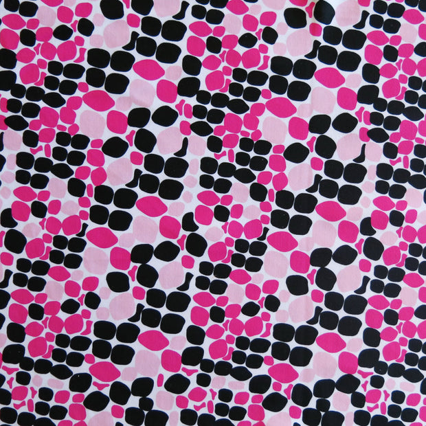 Sweet Pebbles Nylon Spandex Swimsuit Fabric, Pink Colorway