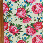 Peony Perfection Poly Spandex Swimsuit Fabric
