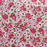 English Garden Pink Cotton Jersey Knit Fabric