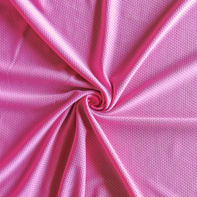 PinkFire Dri-Fit Stretch Mini Mesh Fabric