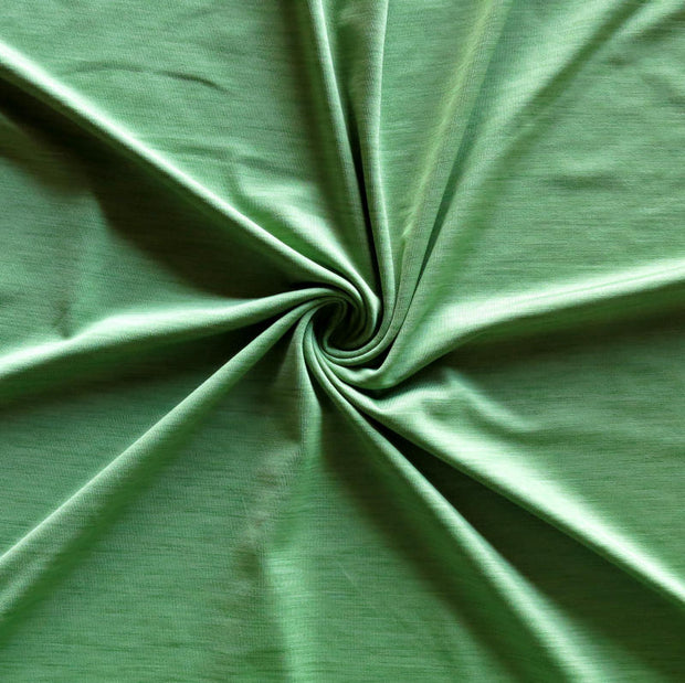 Pistachio Dry Flex Marl Poly Spandex Jersey Knit Fabric