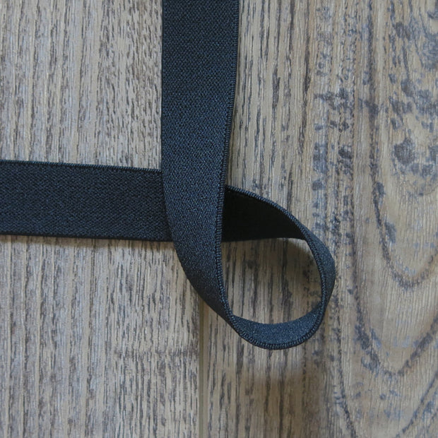 1/2 inch Wide Elastic Trim - 12mm Wide - Black – The Fabric Guys