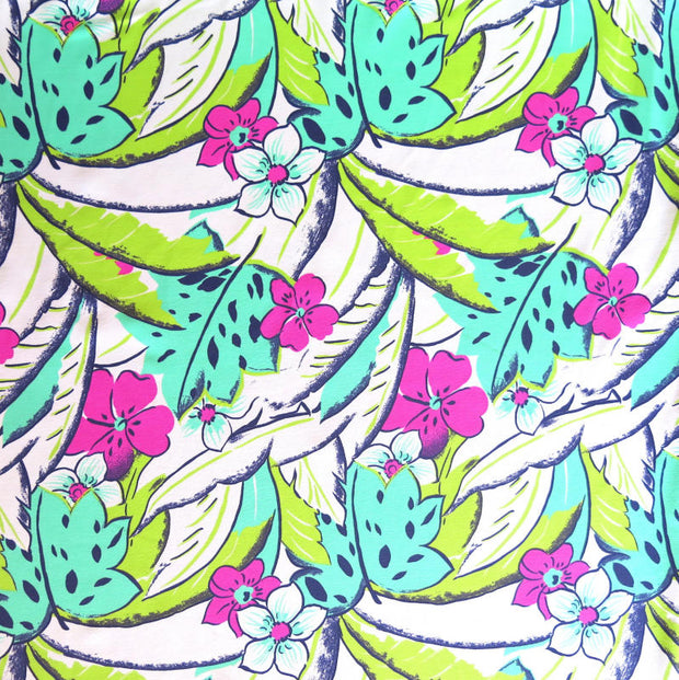 Pop of the Tropics Nylon Spandex Swimsuit Fabric