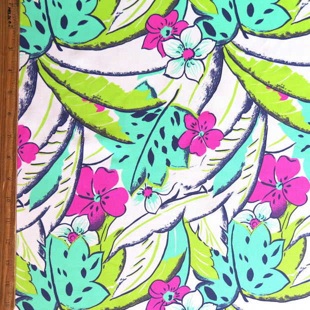 Pop of the Tropics Nylon Spandex Swimsuit Fabric