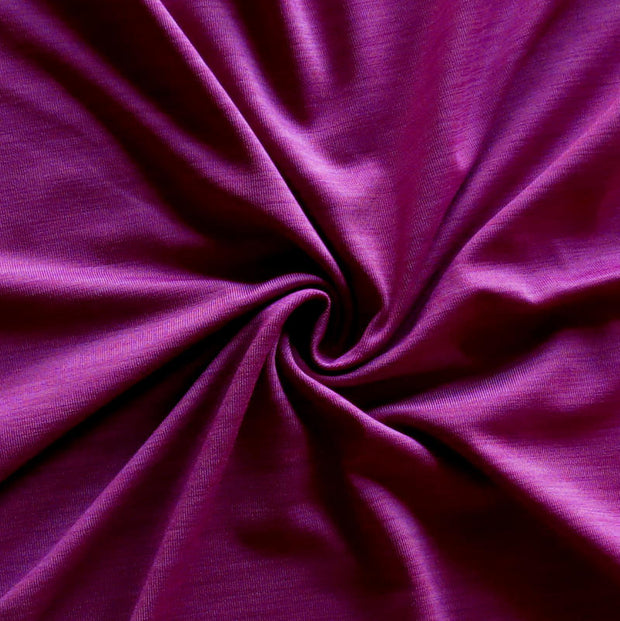 Razzberry Dry Flex Marl Poly Spandex Jersey Knit Fabric - 32" Remnant
