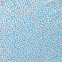 Reaction Blue/Aqua Speckles Poly Lycra Knit Fabric