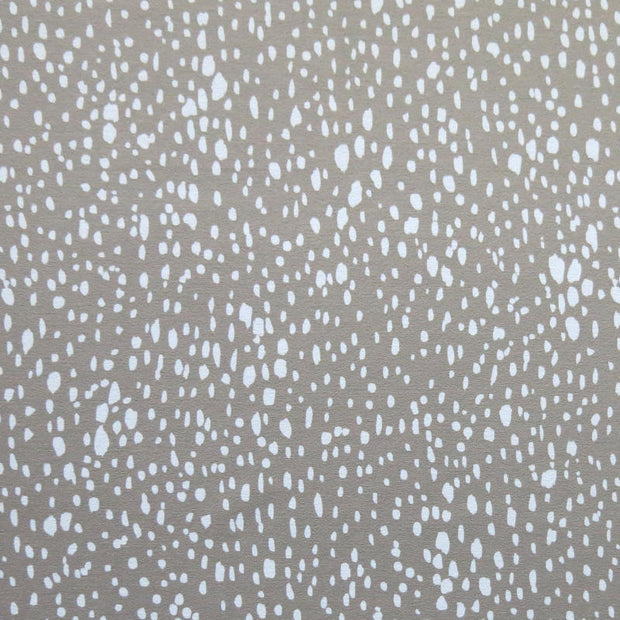 Reaction Drip Drop Reverse Poly Lycra Knit Fabric - 1 1/8 Yard Pieces