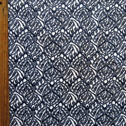 Reaction Leaves Poly Lycra Knit Fabric - 20" Remnant