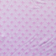 Reaction Pink Diamond Overlap Poly Lycra Knit Fabric