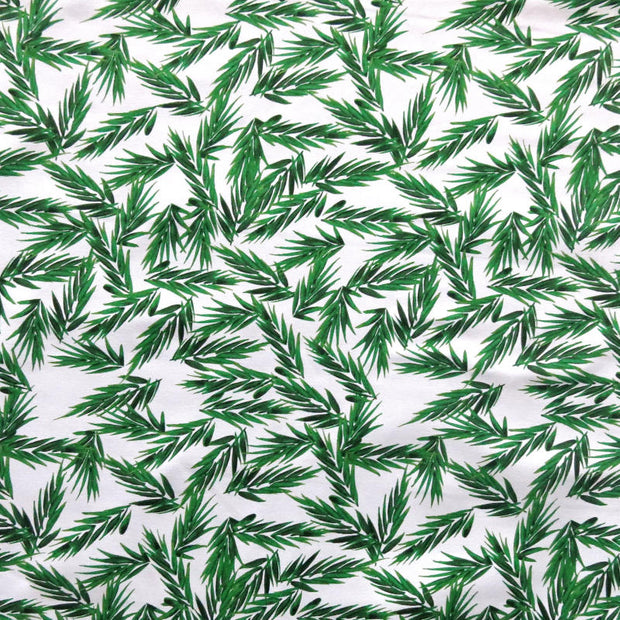 Reaction Sprigs Poly Lycra Knit Fabric