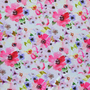 Romantic Flowers Nylon Spandex Swimsuit Fabric