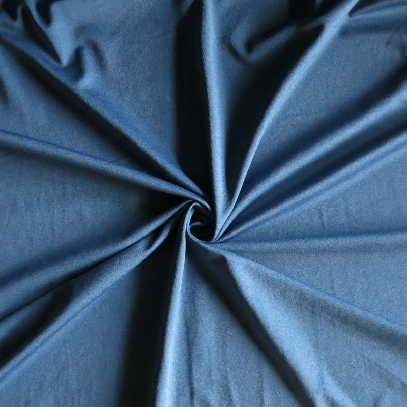 Ice Blue Heather Poly Spandex Athletic Knit Fabric – The Fabric Fairy