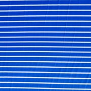 Royal and White Narrow Stripe Nylon Spandex Swimsuit Fabric