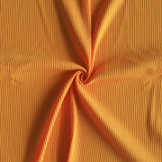 Saffron Ribbed Nylon Spandex Swimsuit Fabric - 31" Remnant