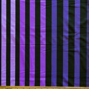 Shades of Purple Stripe Poly Spandex Swimsuit Fabric