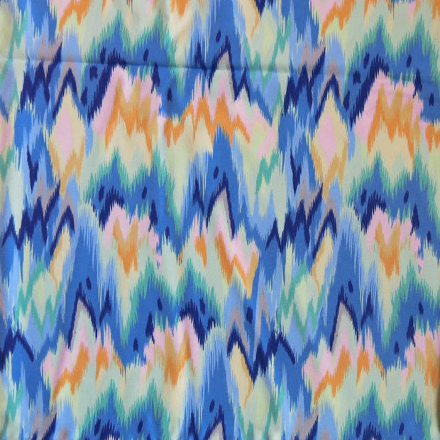 Shaky Paint Flow Stretch Boardshort Fabric