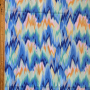 Shaky Paint Flow Stretch Boardshort Fabric