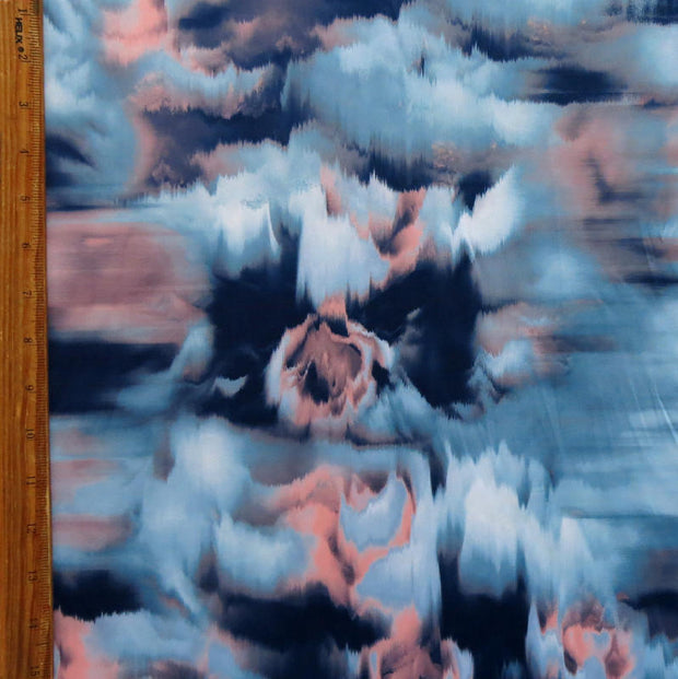 Speedway Nylon Spandex Swimsuit Fabric - 17" Remnant