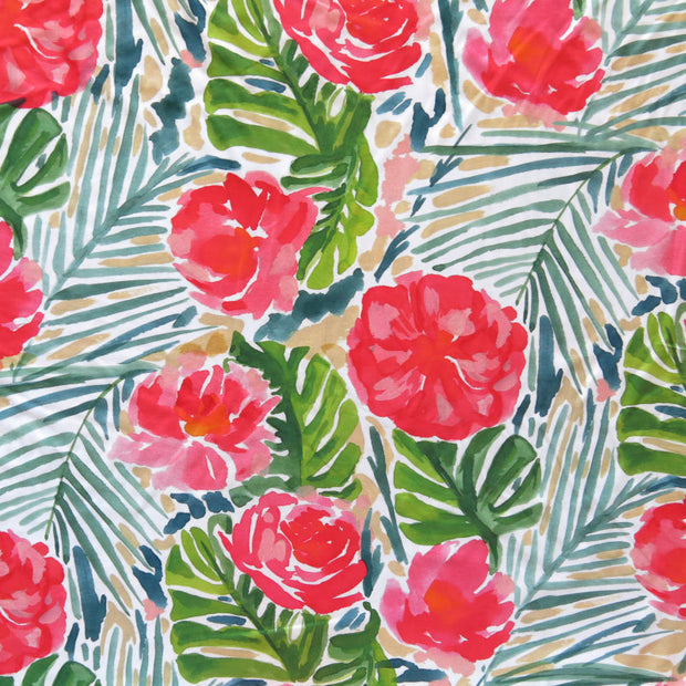 Sunrise Floral Nylon Spandex Swimsuit Fabric
