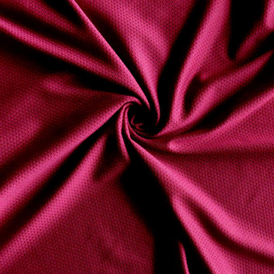 Team Maroon Dri-Fit Stretch Mini Mesh Fabric