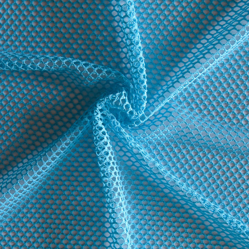 Turquoise Diamond Nylon Spandex Mesh Fabric – The Fabric Fairy
