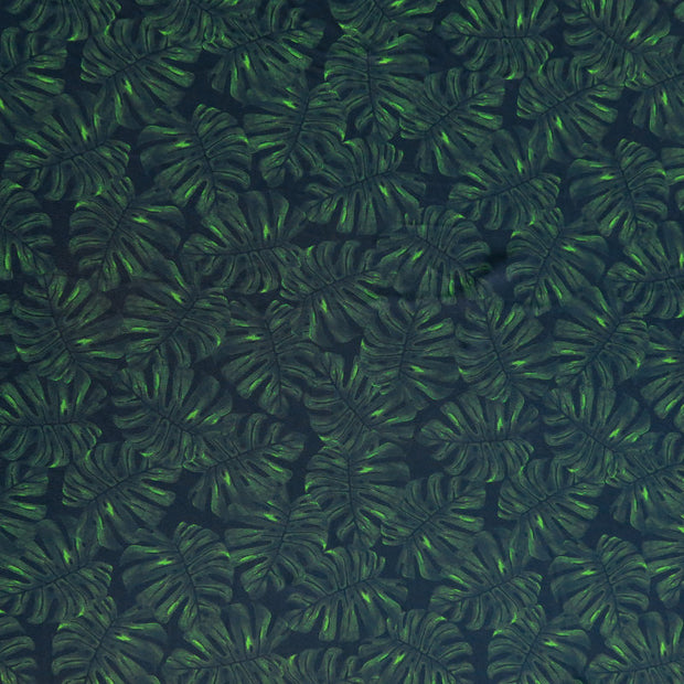 Recycled Nylon Spandex Swimwear Fabric - Moss