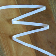White Herringbone Pattern 1/2 inch Cotton Twill Tape - 250 Yard Spool