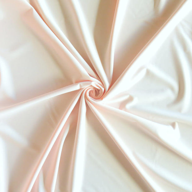 Very Light Peach Nylon Spandex Swimsuit Fabric