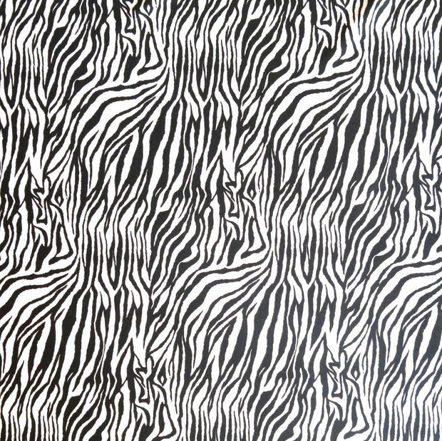 Zebra Nylon Spandex Swimsuit Fabric